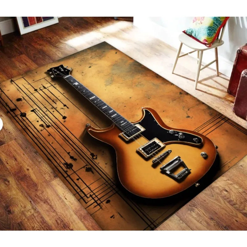 Artistic Area Rug - Music & Nature Collection