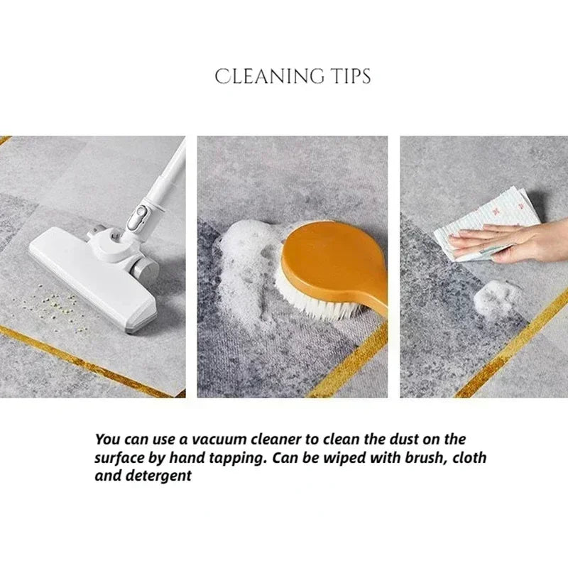 Shoes Off Doormat - Soft Non-Slip Entryway Rug