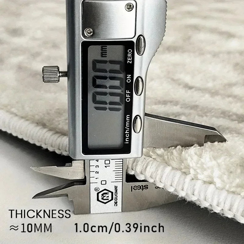 Star-Shaped Kids Rug - Soft Pink Nursery Play Mat