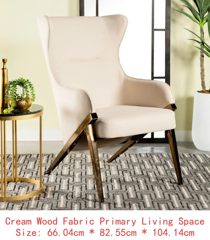 Upholstered Wingback Accent Chair