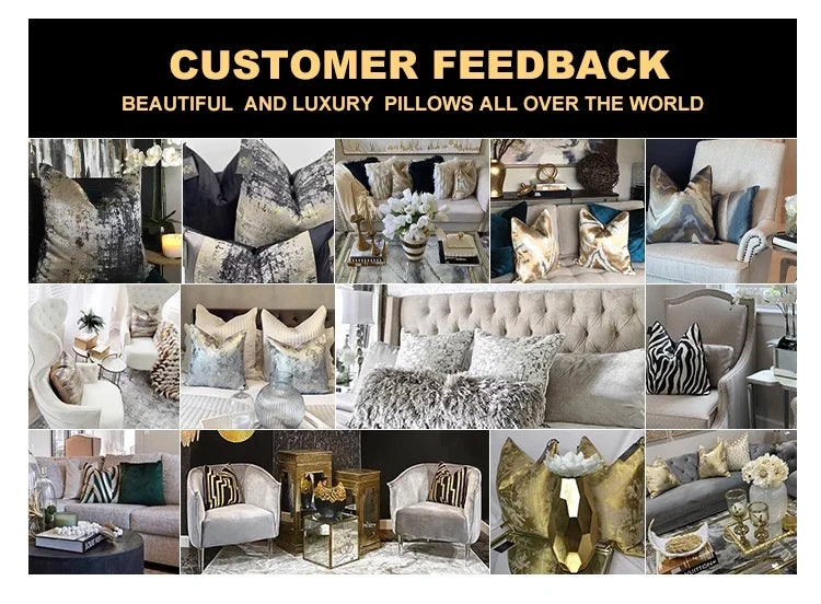 Luxury Jacquard Pillow Cover 18x18 inch, Decorative Throw Cushion Cover for Sofa Living Room Bedroom, Perfect Home Decor Accent