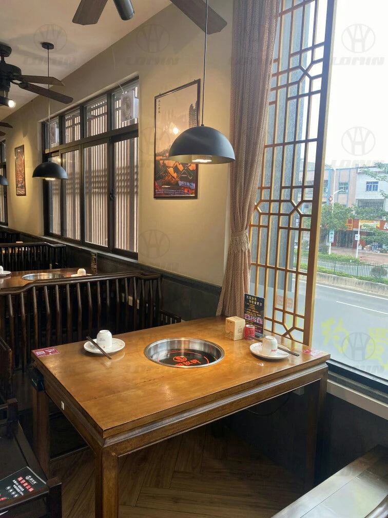 Pendant Light: Industrial Black Ceiling Lamp for Restaurant, Dining & Bar