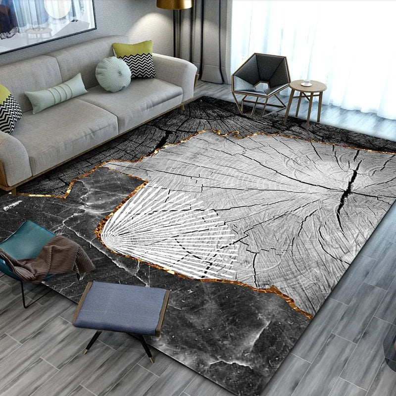 Luxury Nature-Inspired Rug - Organic Art Collection