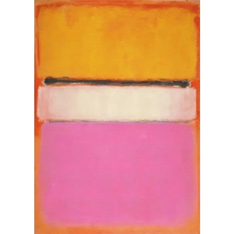 Minimalist Colour Block Wall Art Canvas Print Poster for Living Room Bedroom Decorative Painting