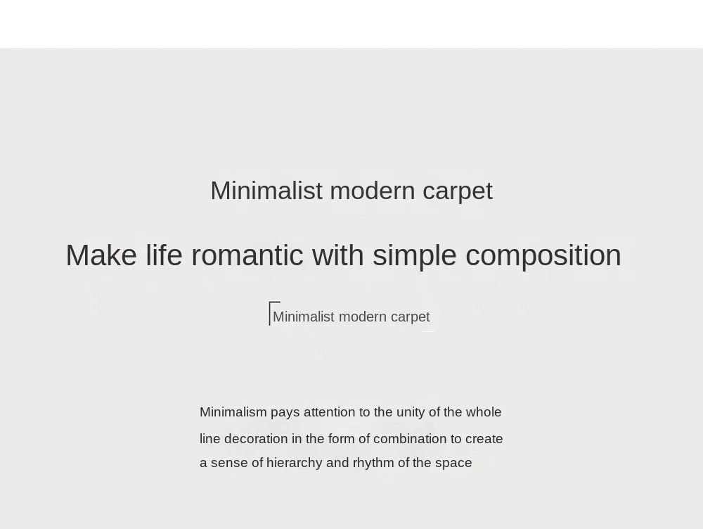 VIKAMA Living Room Rug Modern Simple Black Sofa Table Mat Light Luxury Bedroom Bed Blanket Home Crystal Velvet Large Area Mat