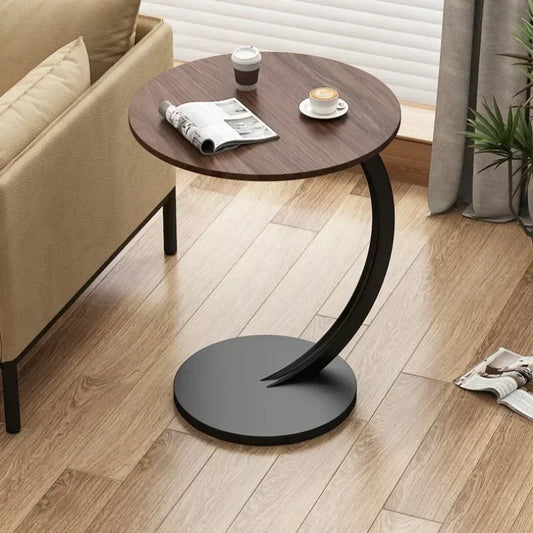 Designer Luxury Coffee Tables Gold Breakfast Minimalist Round Side Table Lounge Space Saving Mesa Auxiliar Living Room Furniture