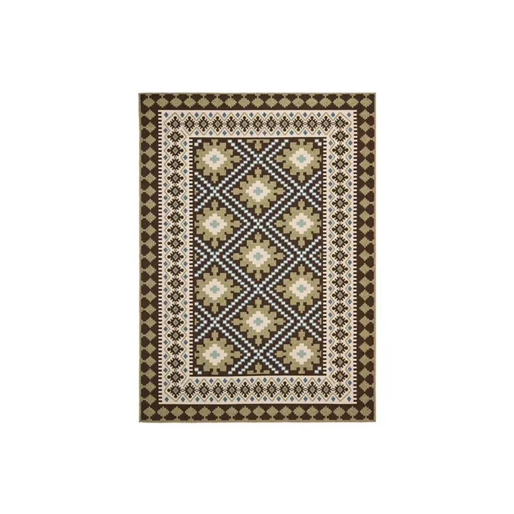 Moroccan Print Rug - Luxury Soft Non-Slip Carpet