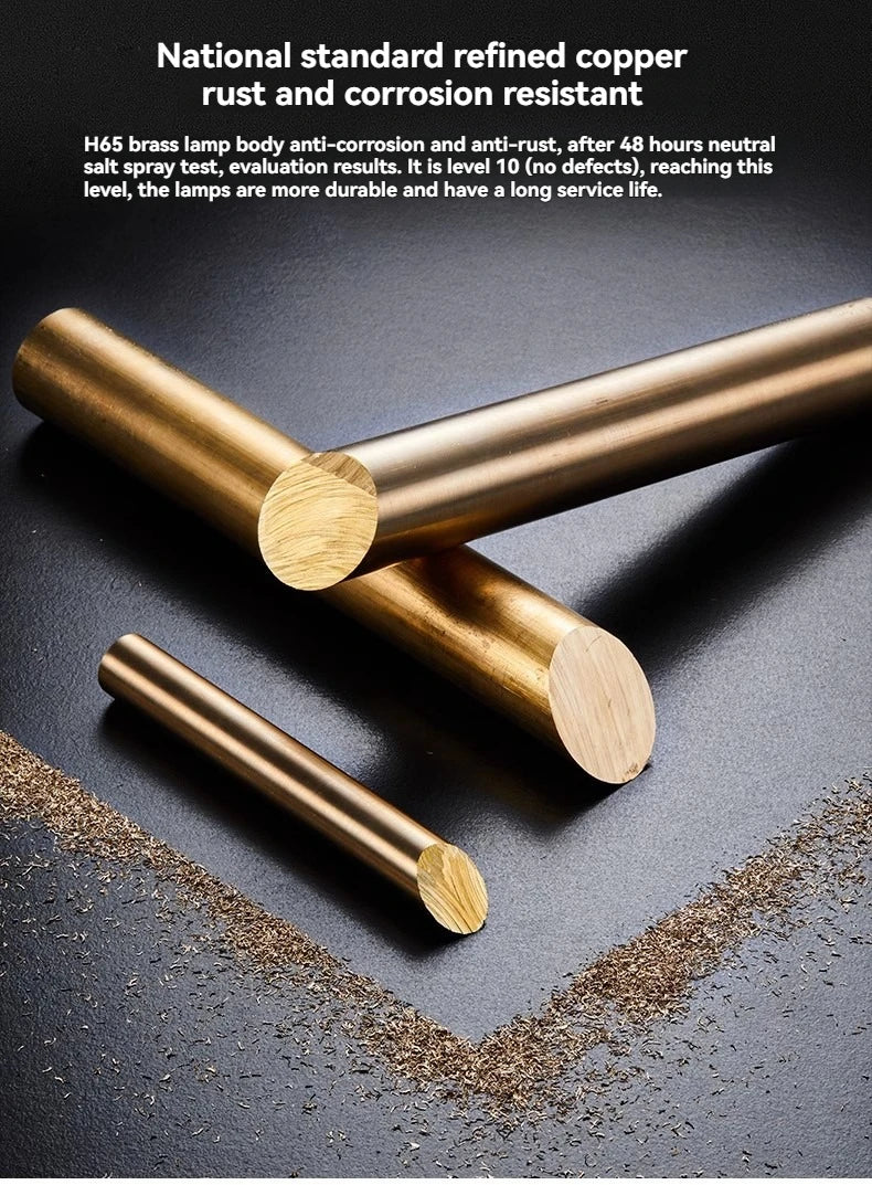 Natural Marble Brass Pendant Light - Nordic Gold Chandelier, Round 45cm