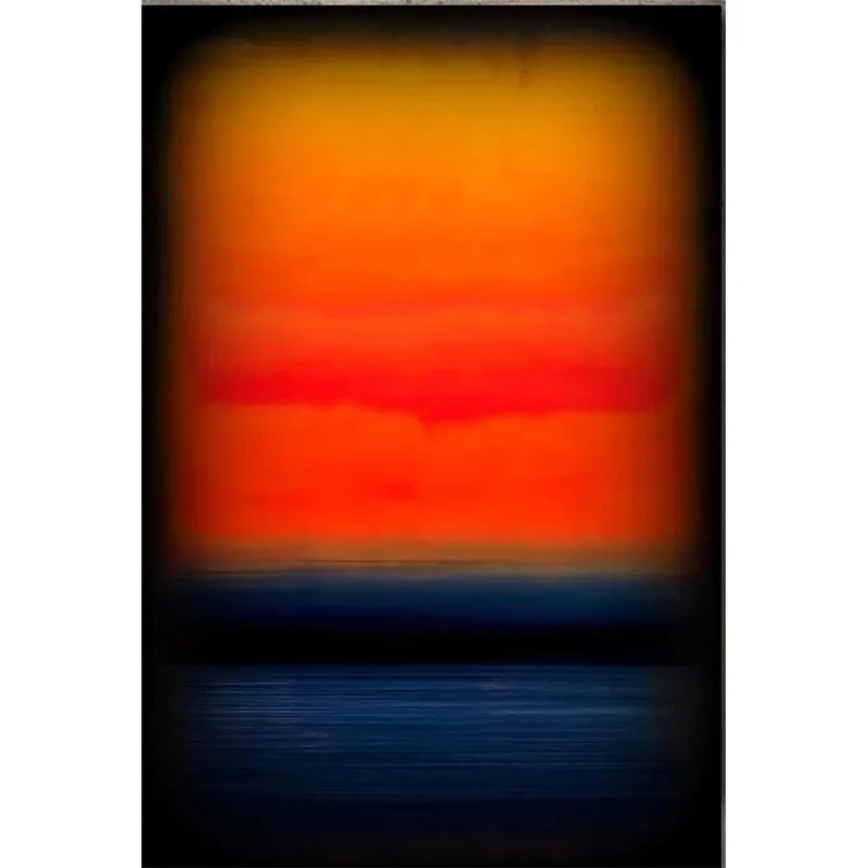 Minimalist Colour Block Wall Art Canvas Print Poster for Living Room Bedroom Decorative Painting