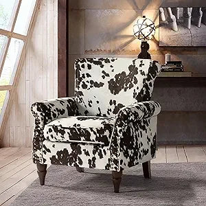 Elegant Wingback Accent Chair, with Wood Legs and Removable Cushion