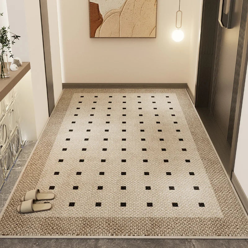 Bordered Area Rug - Multiple Designs - 100% Polypropylene - Various Sizes