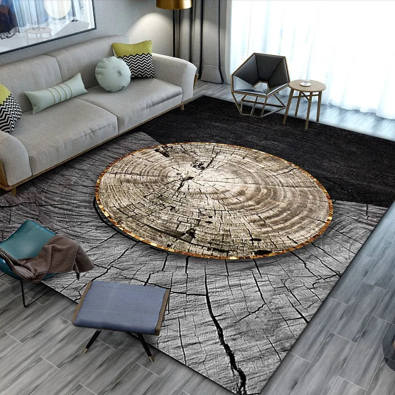 Luxury Nature-Inspired Rug - Organic Art Collection