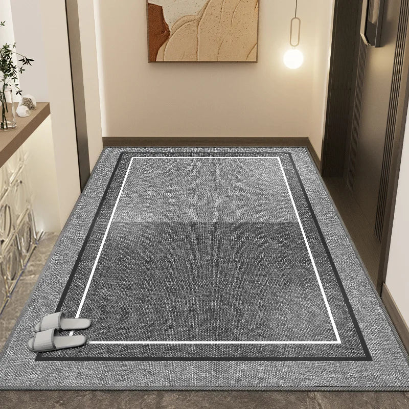 Bordered Area Rug - Multiple Designs - 100% Polypropylene - Various Sizes