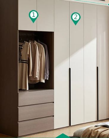 Wardrobe Organizer Storage Closet Cabinet for Bedroom
