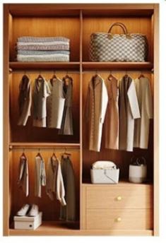Sliding Door Wardrobe with Solid Wood Construction
