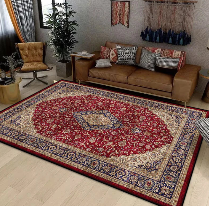 Persian Luxury Rug - Traditional Medallion Area Carpet